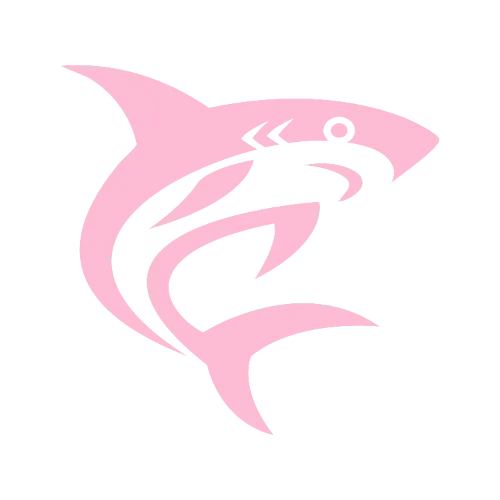 Blåhaj Battlegrounds logo