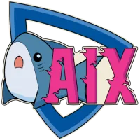 AIX Blåhaj logo