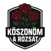Köszönöm a rózsát logo