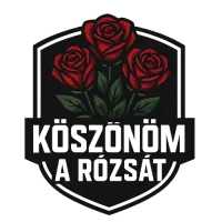 Köszönöm a rózsát logo