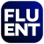 Fluent logo