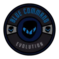 Blue Command Esports EVO logo