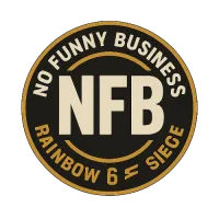 No Funny Business logo