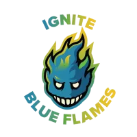 Ignite Blue Flames logo