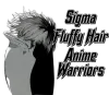 Sigma Fluffy Hair Anime Warriors logo