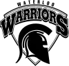 Waterloo Warriors White logo