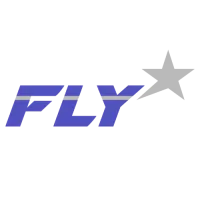 FLY White logo