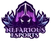 Nefarious Esports (Red) logo