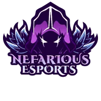 Nefarious Esports (Blue) logo