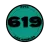 Los Angeles 619 logo