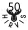 50Hirvis logo