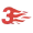 3FLAME logo