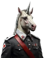 Unicorns in Uniforms logo
