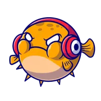Sussy Pufferfish logo